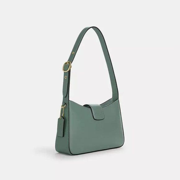 New! Coach Stylish Eliza Shoulder Bag In Sage Green 💚 - Picture 4 of 4